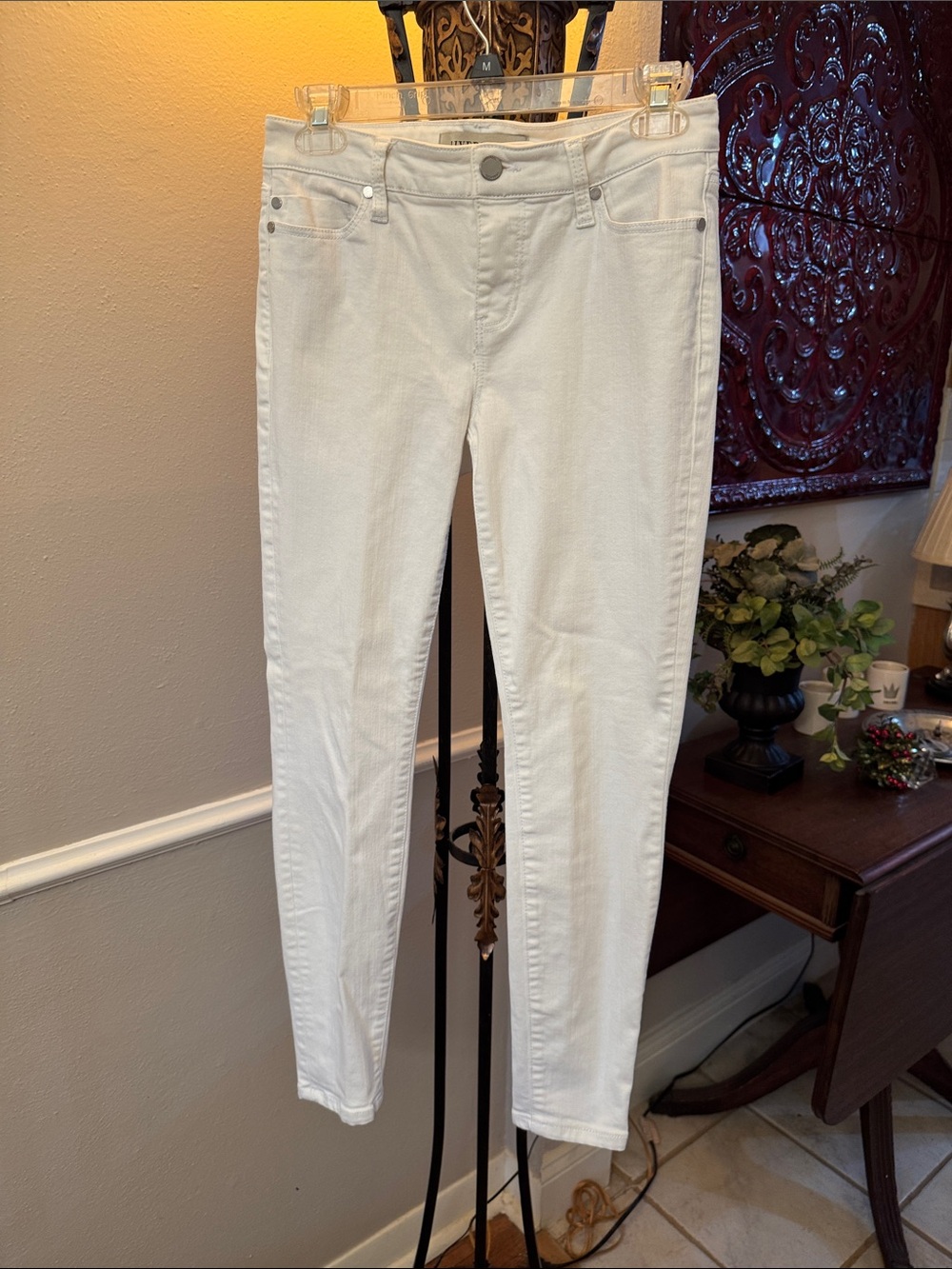 Liverpool White Skinny Jeans - Slim Stretch Fit